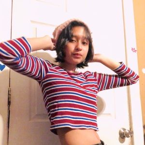 Forever21 cute kawaii long sleeve shirt